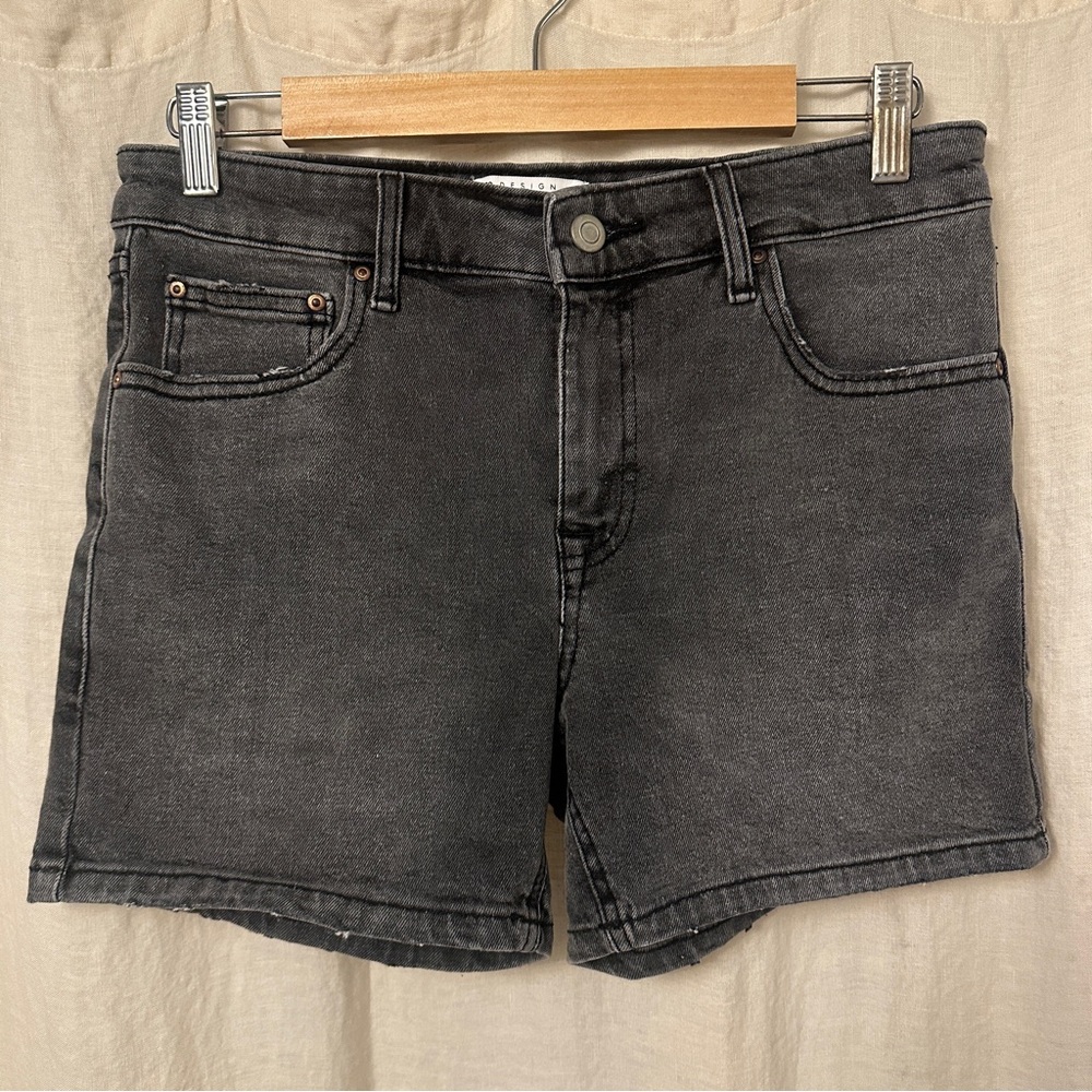 ASOS Slim Denim Shorts - Gray